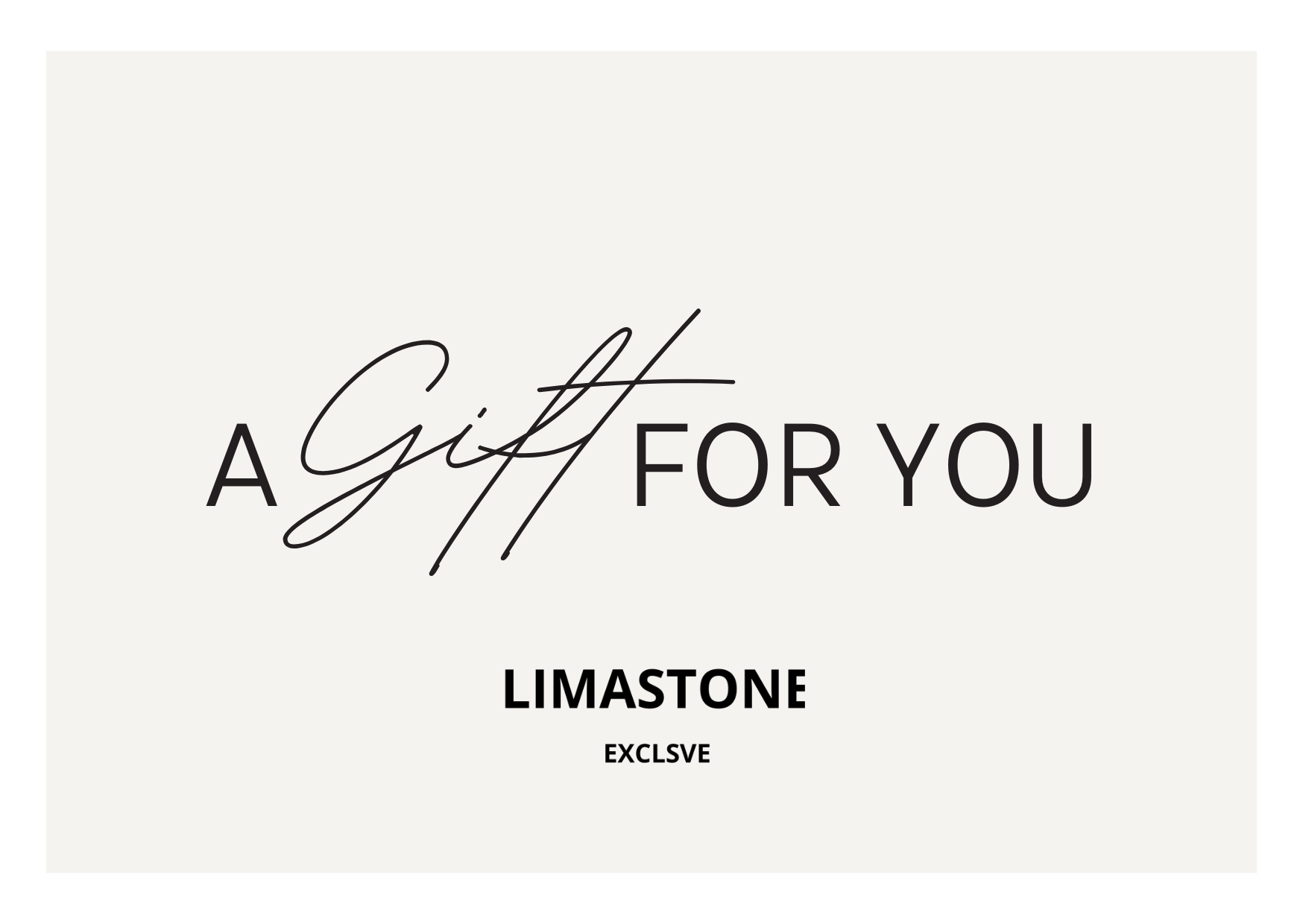Limastone Gift Card