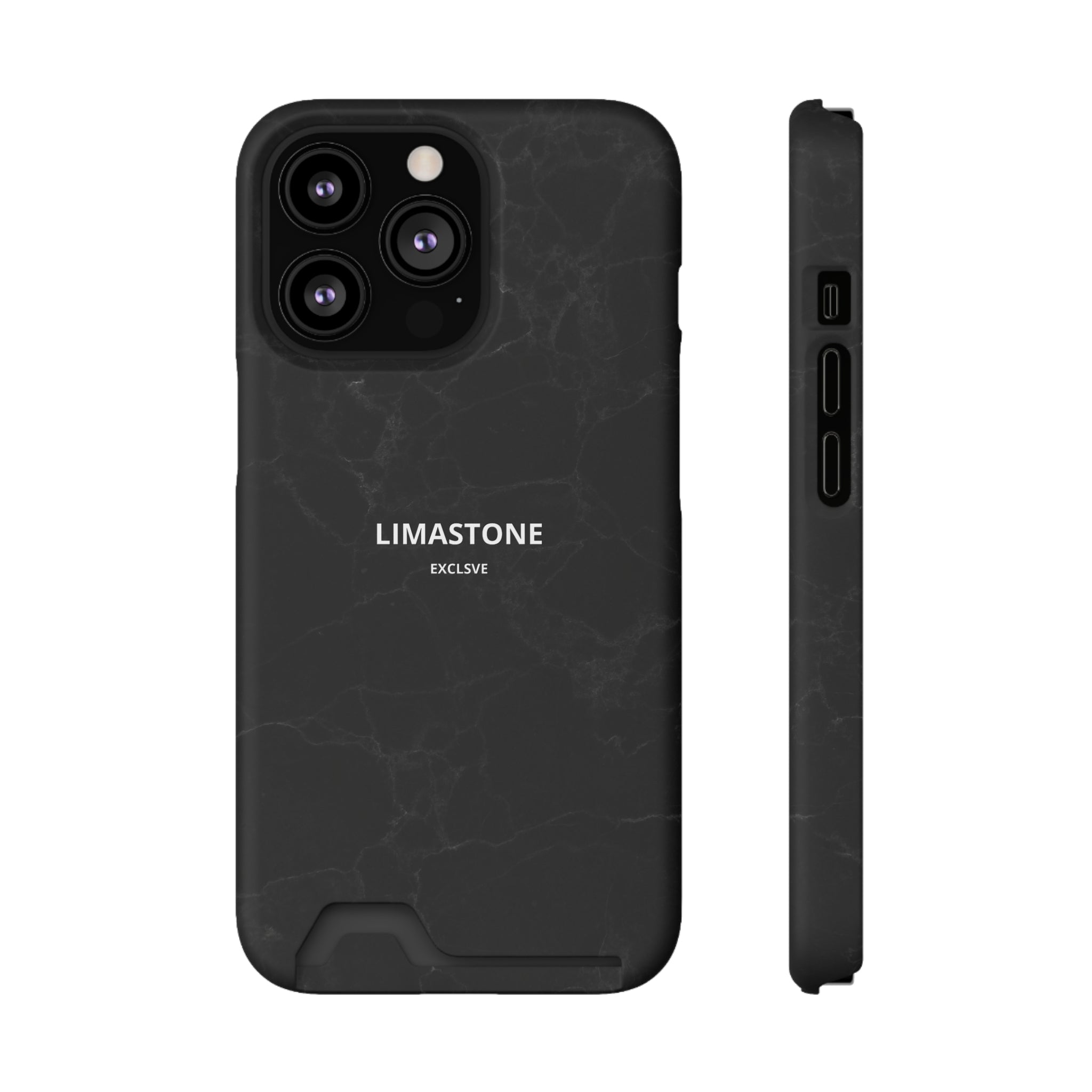 Limastone Phone Case With Card Holder