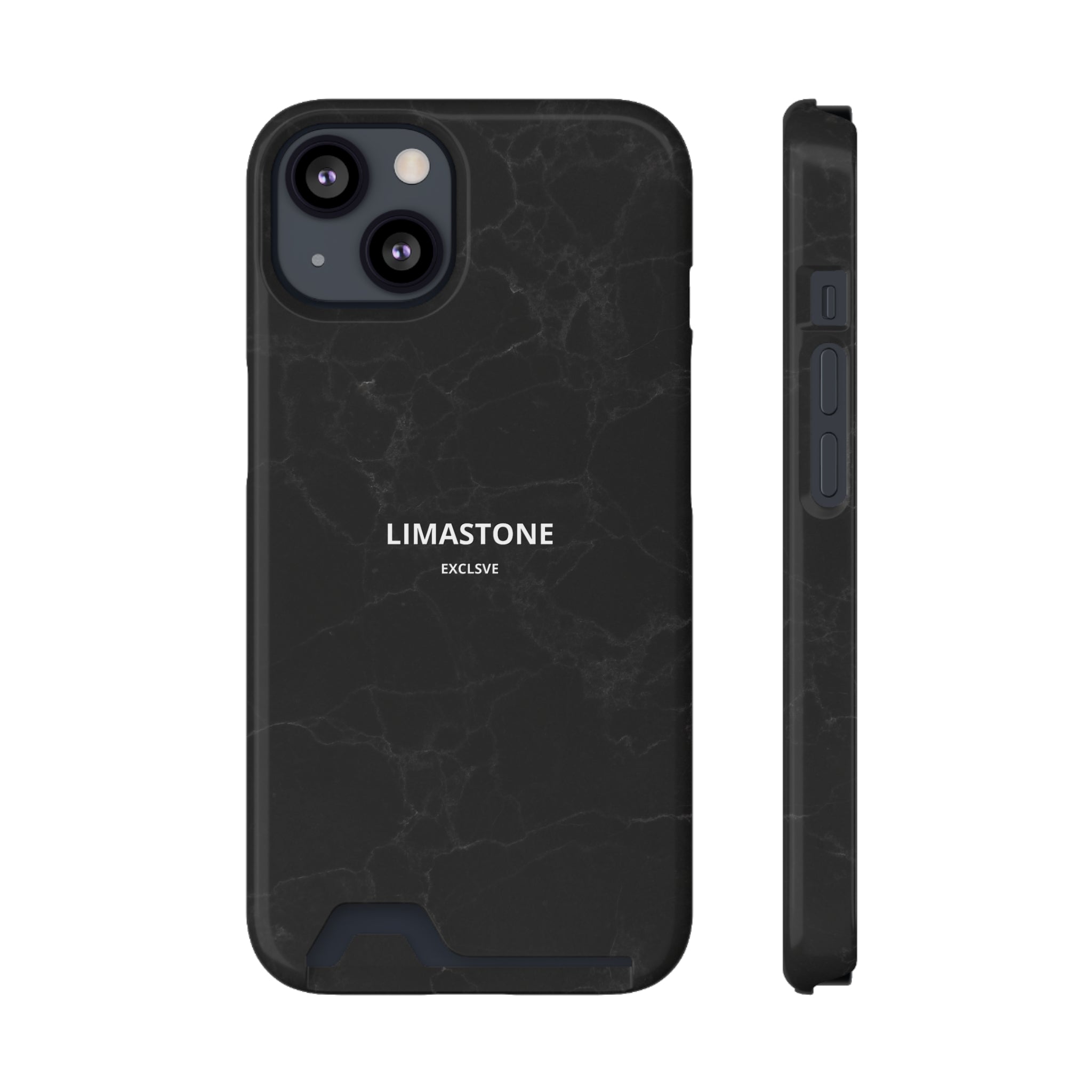 Limastone Phone Case With Card Holder