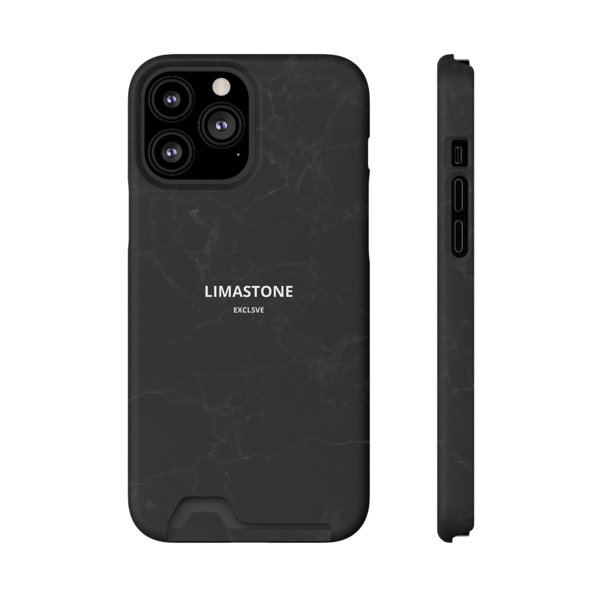 Limastone Phone Case With Card Holder
