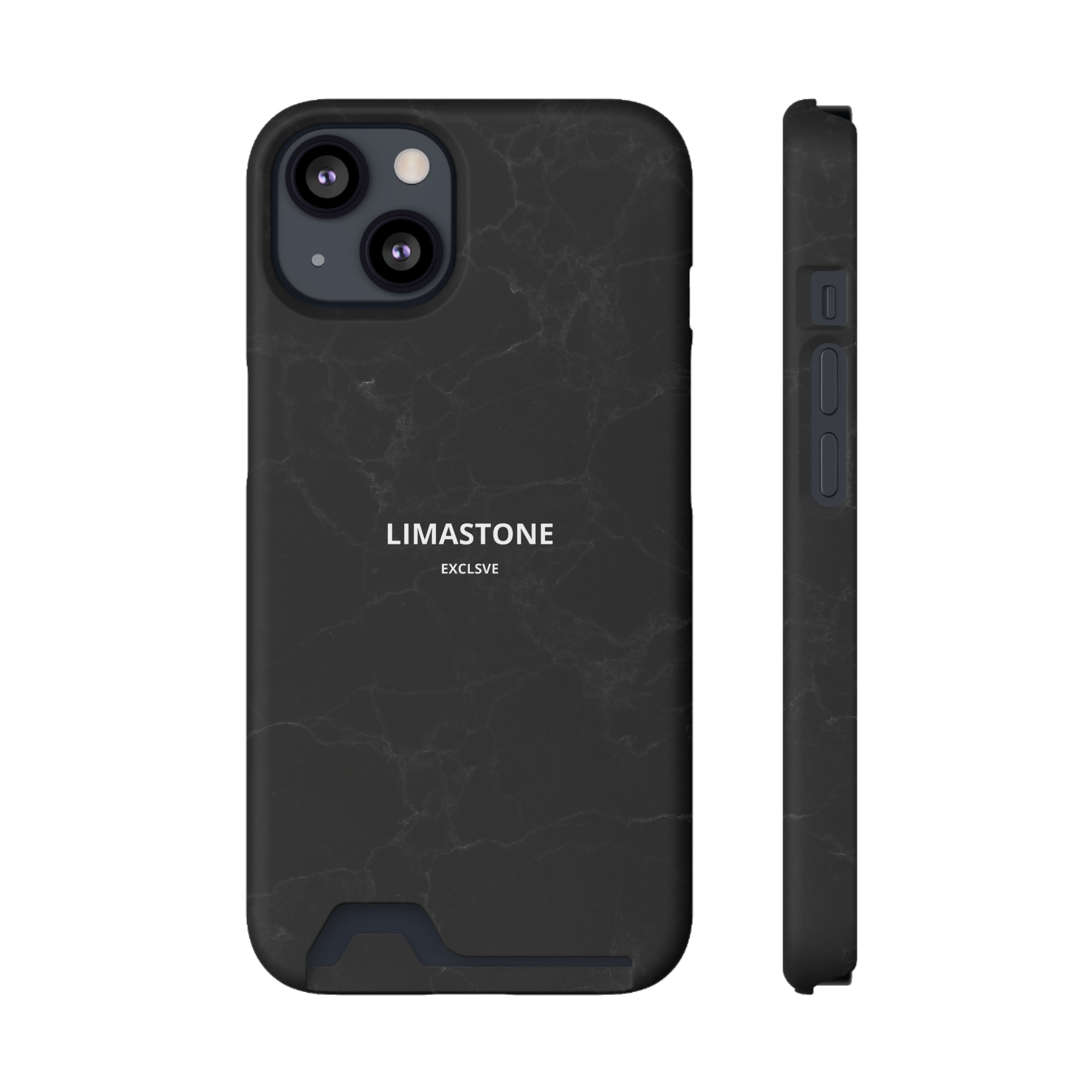 Limastone Phone Case With Card Holder