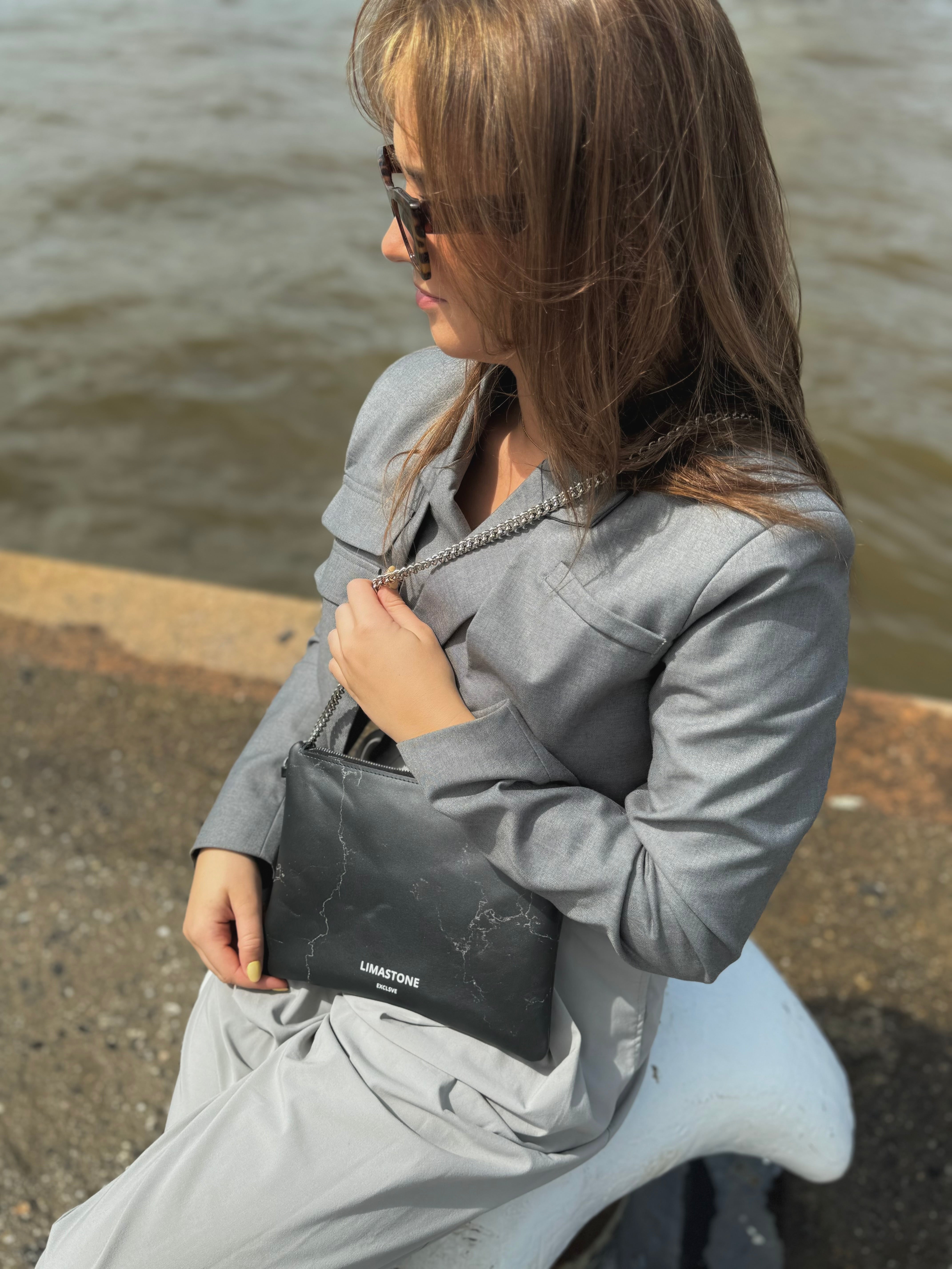 Crossbody Limastone Black